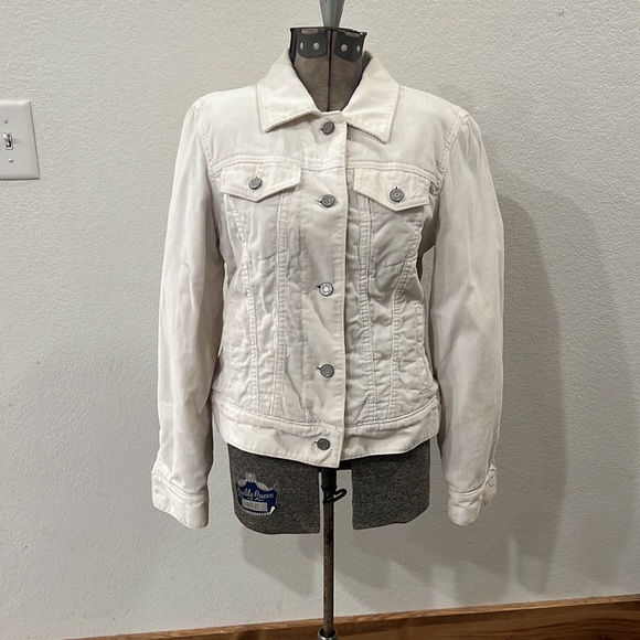 GAP corduroy fleece/teddy jacket, EUC - Picture 2 of 7